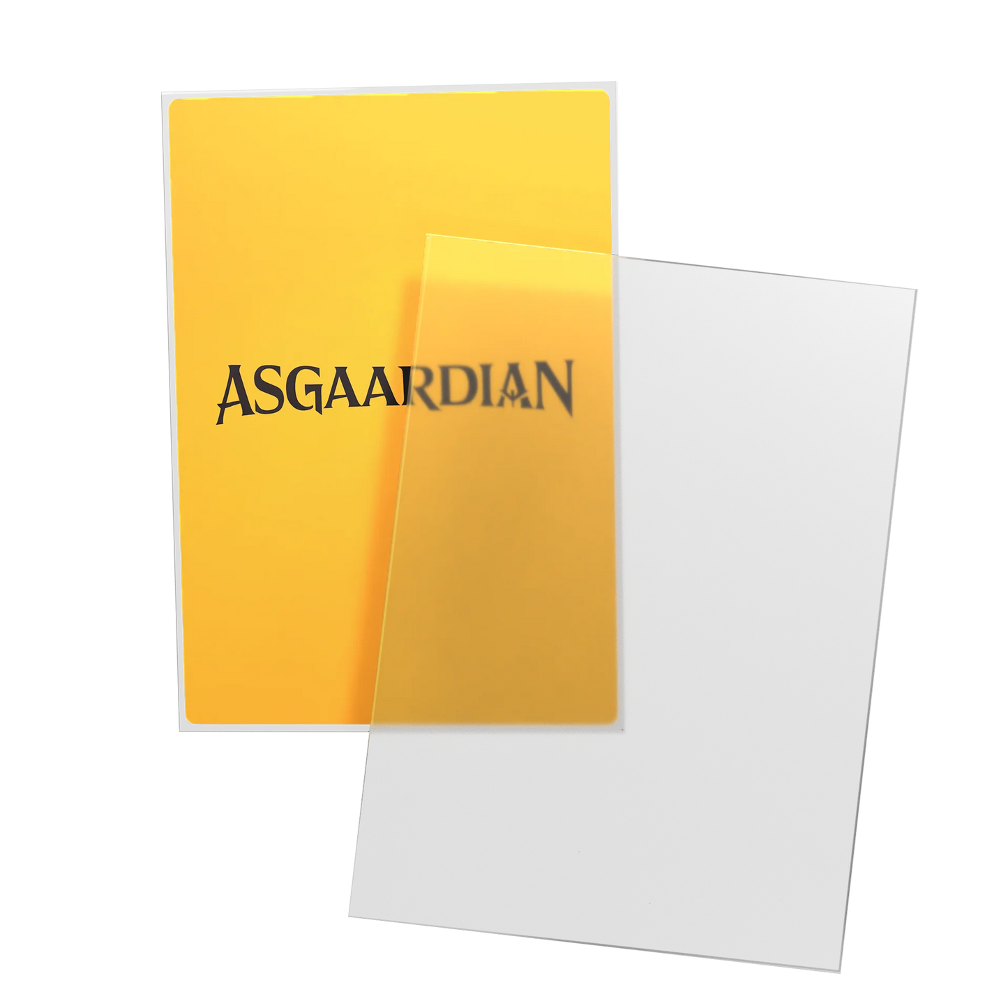 Asgaardian 1100 Frosted Clear Standard Sleeves