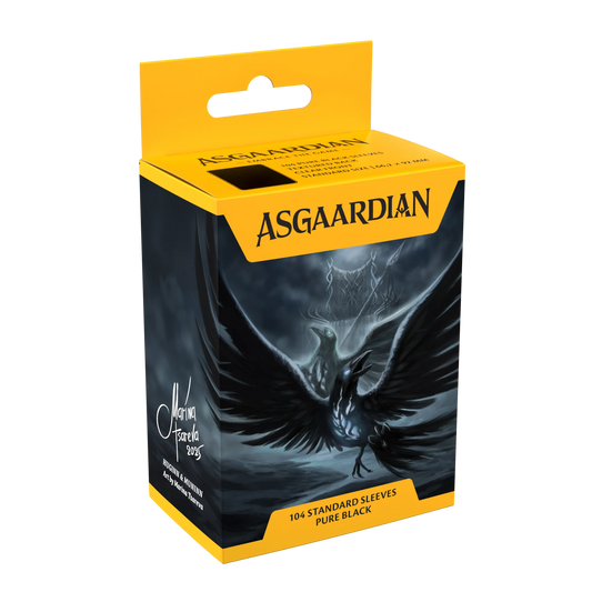 Asgaardian 1101 Pure Black Standard Sleeves