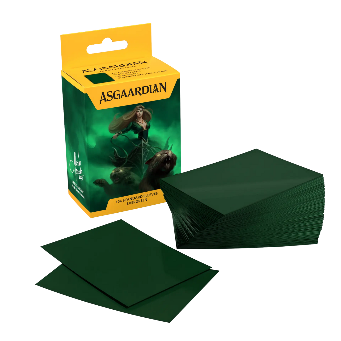 Asgaardian 1104 Evergreen Standard Sleeves