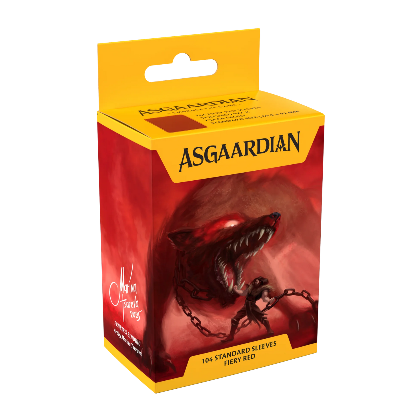 Asgaardian 1102 Fiery Red Standard Sleeves