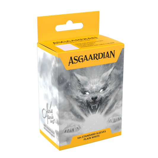 Asgaardian 1105 Plain White Standard Sleeves