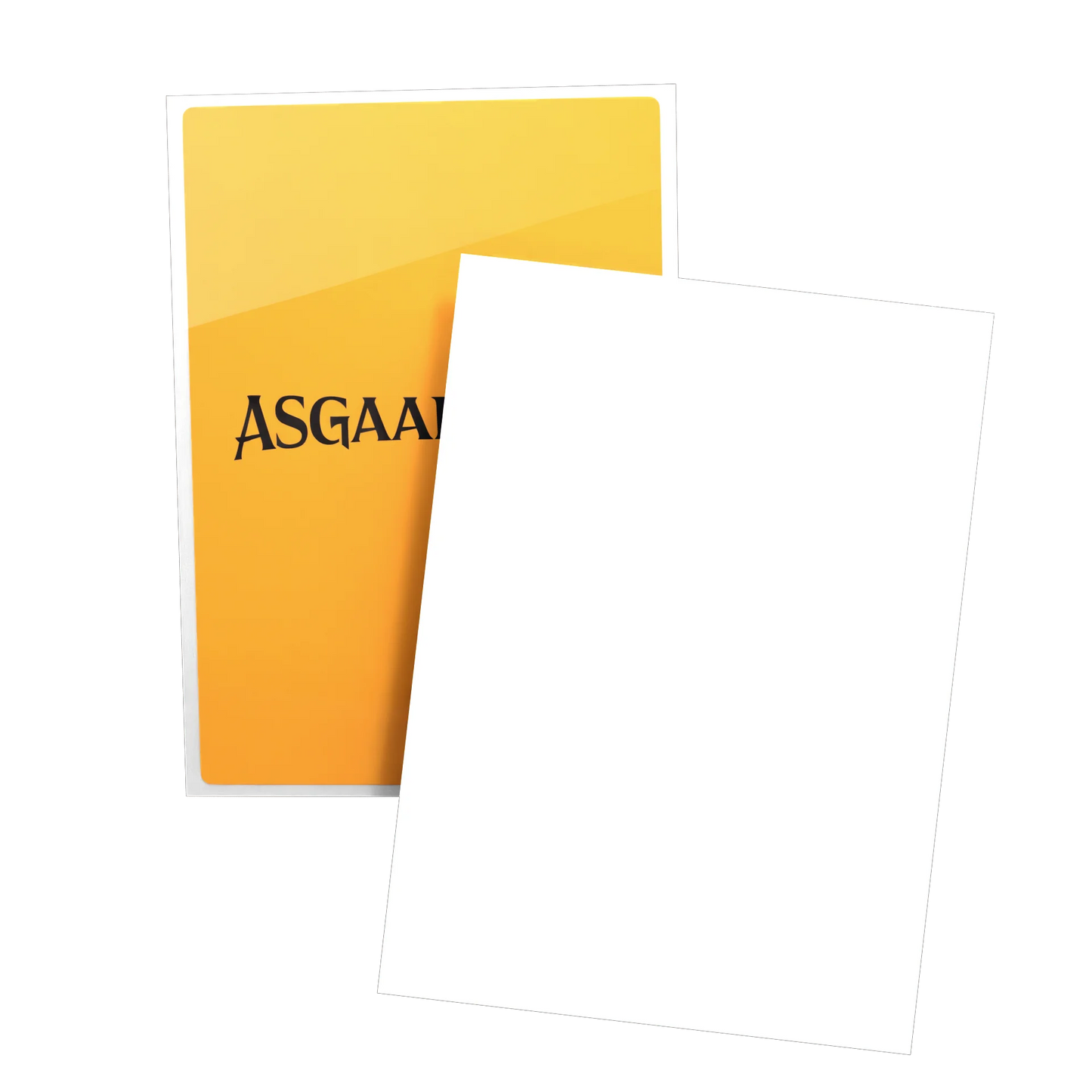 Asgaardian 1105 Plain White Standard Sleeves